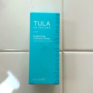 Tula brightening treatment drops vitamin c serum